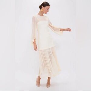 Ivory Pleated Lorraine
Dress Tuckernuck